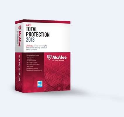 McAfee Total Protection 2013 (3PCs-1Year) Product Key